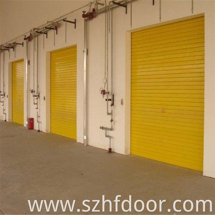 High quality fire shutter door